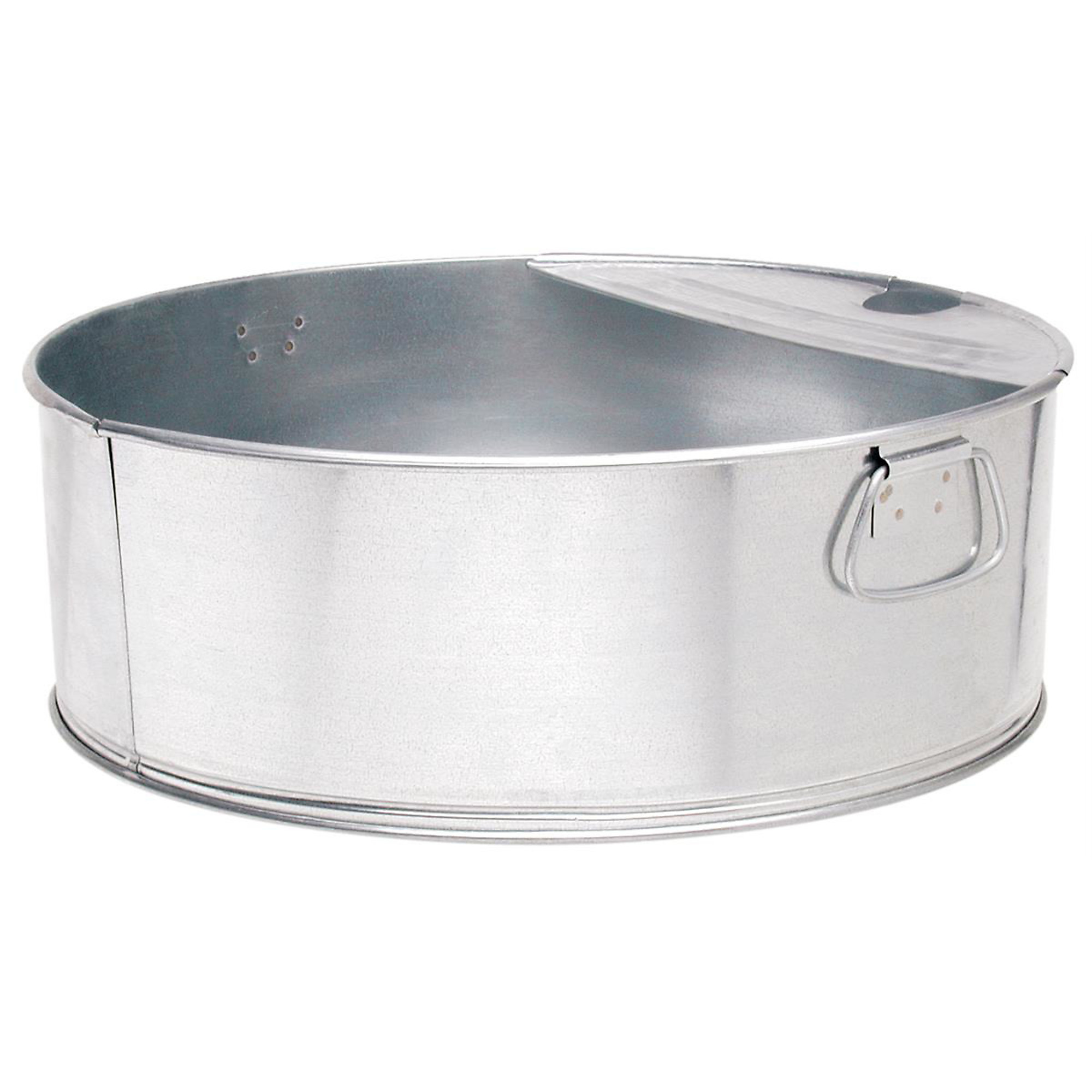 Plews Edelmann Radiator Drain Pan — 8-Gal., Galvanized Steel, Model# PLW75-750